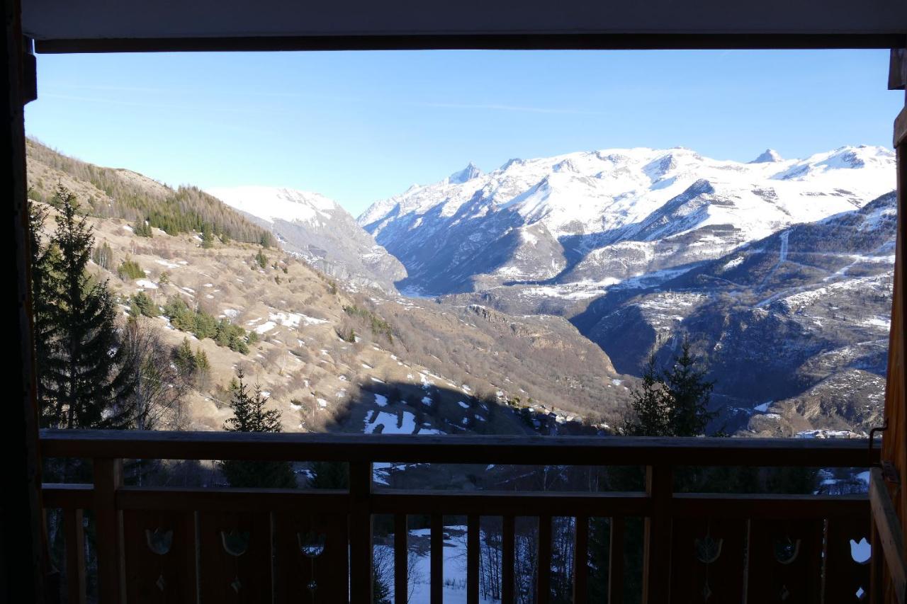 Studio coin montagne à Auris en Oisans avec vue magnifique Esterno foto