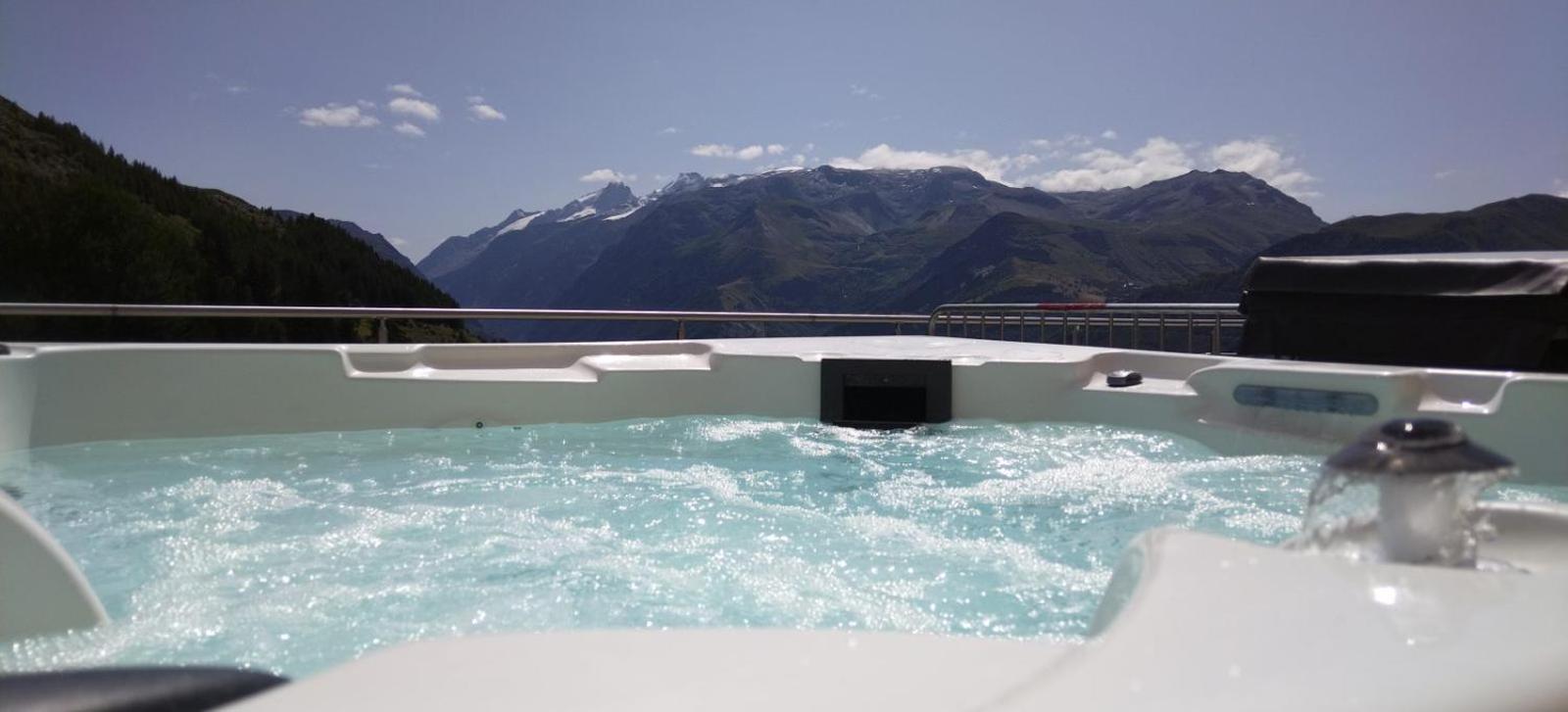 Studio coin montagne à Auris en Oisans avec vue magnifique Esterno foto