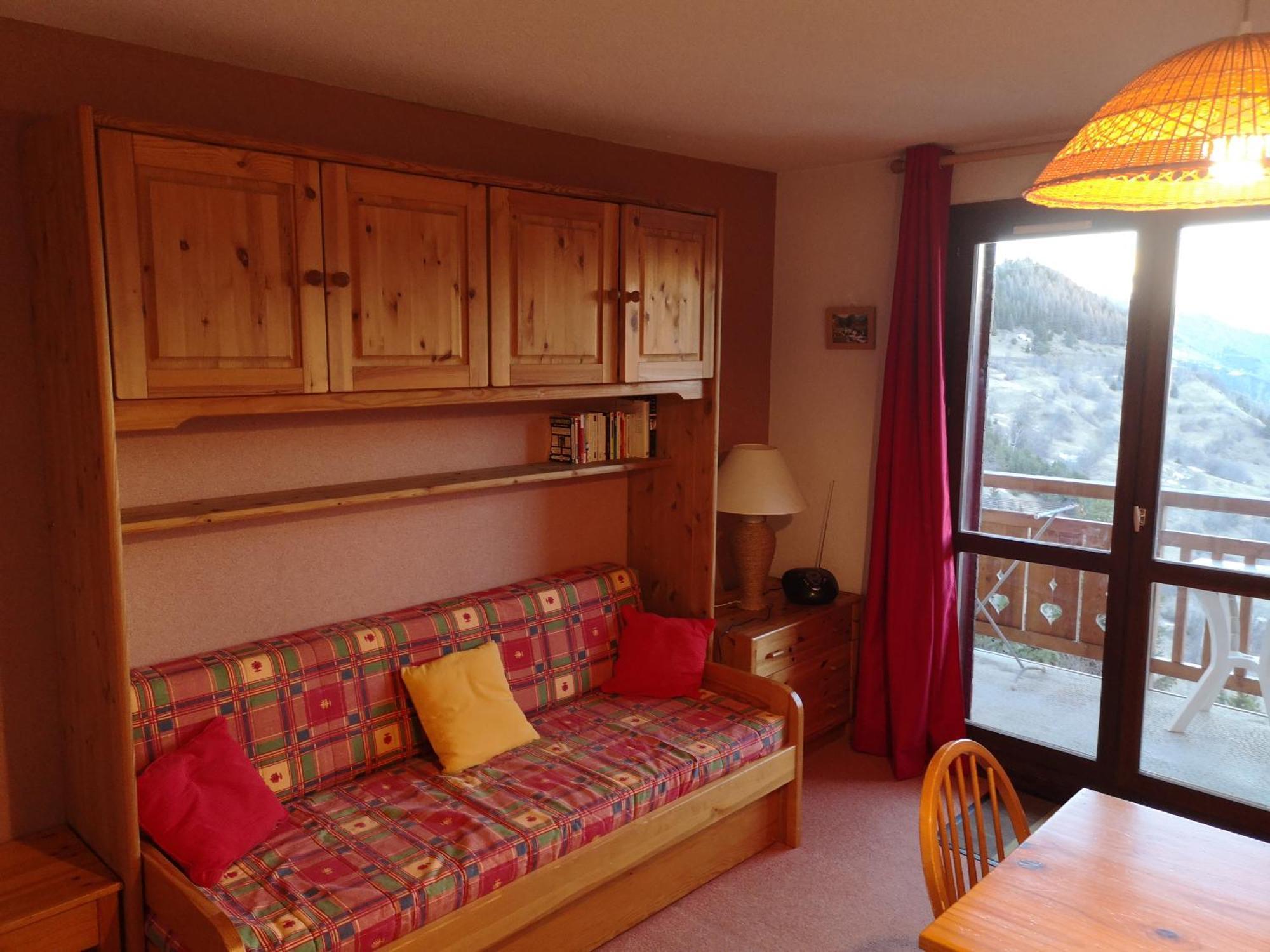 Studio coin montagne à Auris en Oisans avec vue magnifique Esterno foto